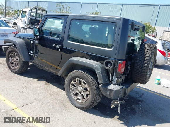 2013 Jeep Wrangler Sport с VIN 1C4AJWAG7DL594283, выставлен на аукционе IAAI как лот 42609762 с пробегом 155 291 миль миль и . История ставок и продаж доступна на DreamBid. Изображение 3.