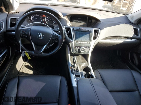 2020 Acura TLX with VIN 19UUB1F36LA000507, listed as a Copart auction lot 44448485 with 35,320 mi miles and Clean Title. Bid and sale history available at carsss.com. Image 8.