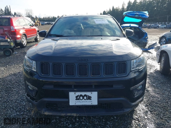 2020 Jeep Compass Latitude z VIN 3C4NJDBB6LT164241, wystawiony jako IAAI lot #41502823 z przebiegiem 75 314 mil mil oraz . Historia ofert i sprzedaży dostępna na DreamBid. Obrazek 13.