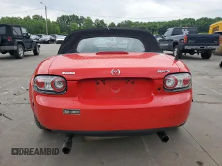 2006 Mazda MX-5 Miata Grand Touring with VIN JM1NC25F260102320, listed as a Copart auction lot 63183595 with 205,383 mi miles and Salvage title. Bid and sale history available at DreamBid. Image 6.