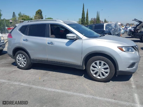 2016 Nissan Rogue SV with VIN KNMAT2MT9GP603056, listed as a IAAI auction lot 41964268 with 177,242 mi miles. Bid and sale history available at carsss.com. Image 13.