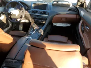 2013 BMW 6 Series 650i with VIN WBA6B2C58DD128277, listed as a Copart auction lot 87384254 with 115,965 mi miles and Salvage Title. Bid and sale history available at DreamBid. Image 8.
