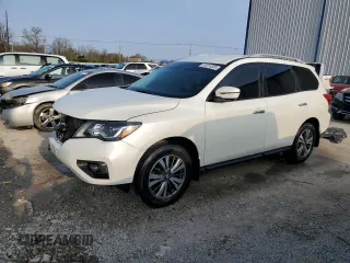 2017 Nissan Pathfinder S with VIN 5N1DR2MM4HC676666, listed as a Copart auction lot 51314585 with 101,538 mi miles and Salvage Title. Bid and sale history available at carsss.com. Image 1.