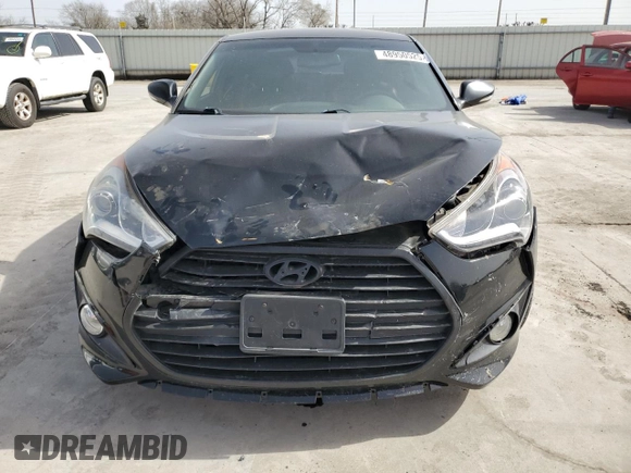 2016 Hyundai Veloster Turbo z VIN KMHTC6AE6GU279325, wystawiony jako Copart lot #48950525 z przebiegiem 135 207 mil mil oraz Szkoda całkowita • Salvage title. Historia ofert i sprzedaży dostępna na DreamBid. Obrazek 5.