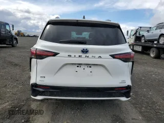 2021 Toyota Sienna XSE with VIN 5TDDSKFC7MS037087, listed as a Copart auction lot 50401395 with 81,184 mi miles and Salvage Title. Bid and sale history available at carsss.com. Image 6.