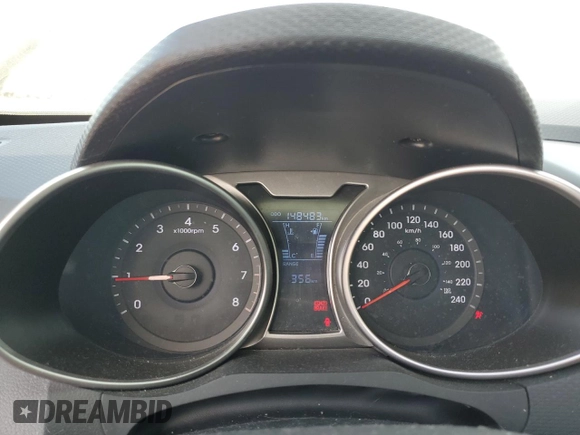 2013 Hyundai Veloster w/Black Int с VIN KMHTC6AD4DU139261, выставлен на аукционе Copart как лот 56175095 с пробегом 148 483 миль миль и Чистый • Clean title. История ставок и продаж доступна на DreamBid. Изображение 9.