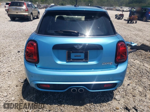 2019 MINI Hardtop 4 Door Cooper S with VIN WMWXU3C59K2H88618, listed as a Copart auction lot 57502265 with 38,180 mi miles and Salvage title. Bid and sale history available at DreamBid. Image 6.