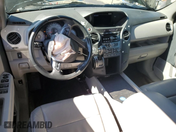 2014 Honda Pilot EX-L with VIN 5FNYF4H5XEB041463, listed as a Copart auction lot 50647845 with 92,563 mi miles and Salvage Title. Bid and sale history available at DreamBid. Image 8.
