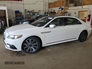2019 Lincoln Continental Reserve with VIN 1LN6L9NP6K5600342, listed as a Copart auction lot 60992655 with 19,490 mi miles and Salvage title. Bid and sale history available at DreamBid. Image 1.
