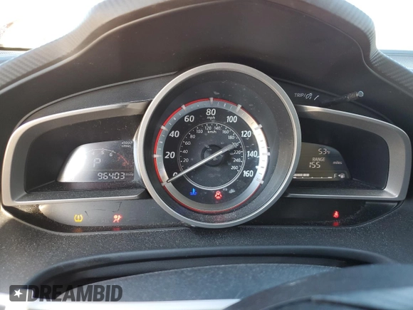 2014 Mazda 3 i Sport with VIN JM1BM1K78E1147603, listed as a Copart auction lot 47890505 with 96,403 mi miles and Salvage Title. Bid and sale history available at carsss.com. Image 9.