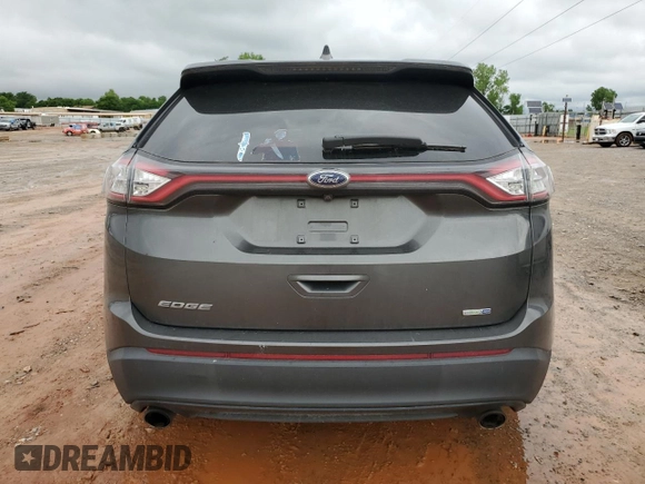 2016 Ford Edge SE with VIN 2FMPK4G95GBC25278, listed as a Copart auction lot 54697665 with 97,465 mi miles and Salvage title. Bid and sale history available at DreamBid. Image 6.
