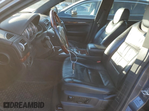 2004 Porsche Cayenne Turbo with VIN WP1AC29P24LA94165, listed as a Copart auction lot 81090334 with 49,635 mi miles and Salvage title. Bid and sale history available at DreamBid. Image 7.