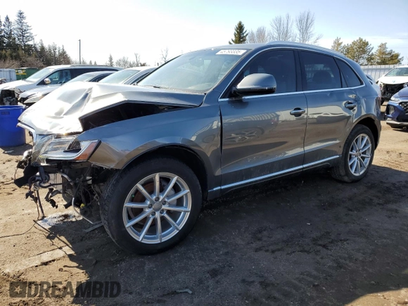 2017 Audi Q5 with VIN WA1V2AFP2HA007428, listed as a Copart auction lot 45793335 with 100,239 mi miles and Salvage title. Bid and sale history available at DreamBid. Image 1.