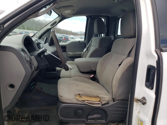 2008 Ford F-150 XL with VIN 1FTRF12228KF02759, listed as a Copart auction lot 53529595 with 76,304 mi miles and Clean Title. Bid and sale history available at DreamBid. Image 7.