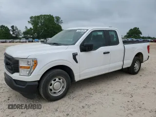 2021 Ford F-150 XL with VIN 1FTEX1CB2MKD30365, listed as a Copart auction lot 53964295 with 187,469 mi miles and Clean title. Bid and sale history available at DreamBid. Image 1.