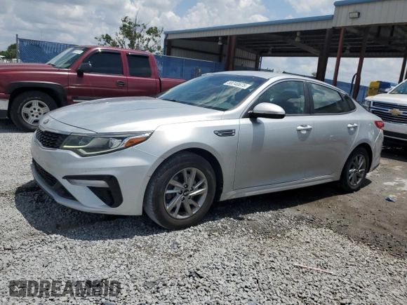 2019 Kia Optima LX with VIN 5XXGT4L34KG295527, listed as a Copart auction lot 58740675 with 71,570 mi miles and Non repairable. Bid and sale history available at DreamBid. Image 1.