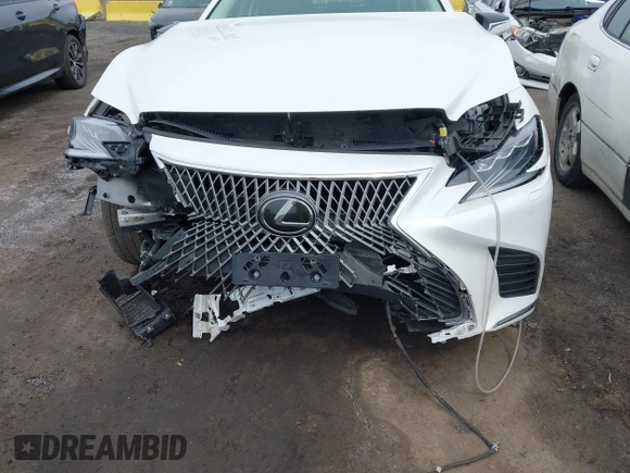 2018 Lexus LS with VIN JTHC51FF2J5002867, listed as a IAAI auction lot 41901468 with 102,602 mi miles. Bid and sale history available at carsss.com. Image 6.