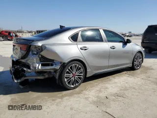 2022 Kia Forte GT with VIN 3KPF44AC1NE477341, listed as a Copart auction lot 45699225 with 77,120 mi miles and Clean Title. Bid and sale history available at carsss.com. Image 3.