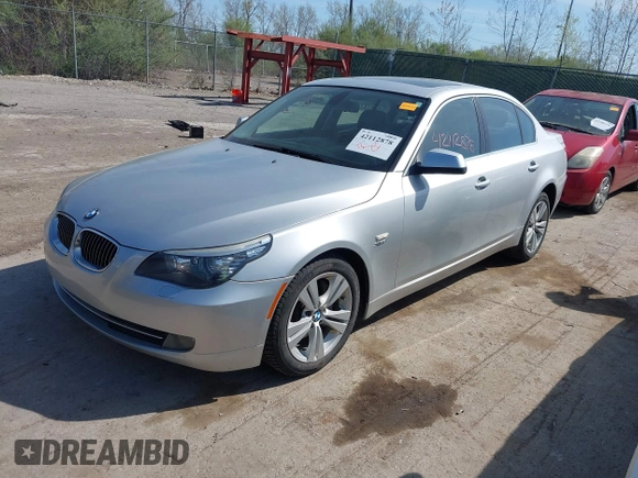 2010 BMW 5 Series 528i xDrive with VIN WBANV1C51AC159448, listed as a IAAI auction lot 42112878 with 154,710 mi miles and . Bid and sale history available at carsss.com. Image 2.