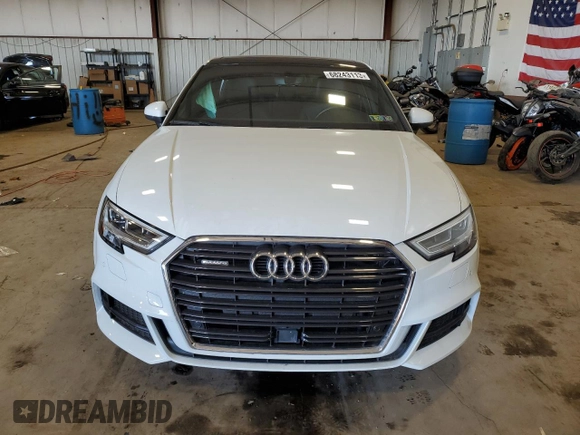 2019 Audi A3 Sedan Premium Plus with VIN WAUJEGFF5K1025058, listed as a Copart auction lot 68243113 with 29,377 mi miles. Bid and sale history available at carsss.com. Image 5.