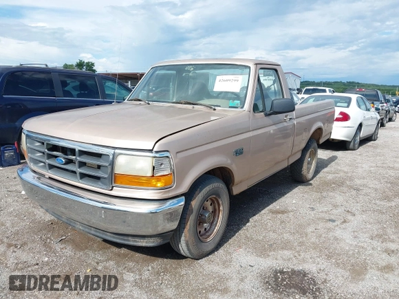 1996 Ford F-150 with VIN 1FTEF15N1TLB98430, listed as a IAAI auction lot 42609299 with 113,234 mi miles and . Bid and sale history available at DreamBid. Image 2.