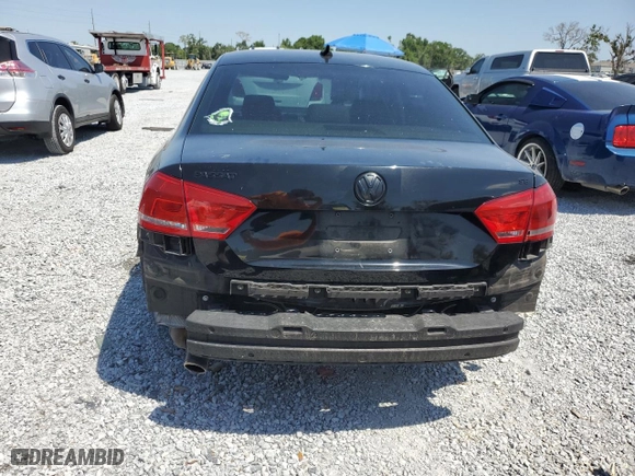 2013 Volkswagen Passat SE w/Sunroof with VIN 1VWBH7A3XDC136009, listed as a Copart auction lot 52709495 with 148,565 mi miles and Non Repairable. Bid and sale history available at carsss.com. Image 6.