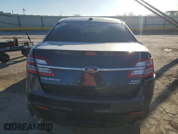 2017 Ford Taurus SEL with VIN 1FAHP2E89HG106500, listed as a Copart auction lot 47876575 with 113,705 mi miles and Salvage Title. Bid and sale history available at DreamBid. Image 6.