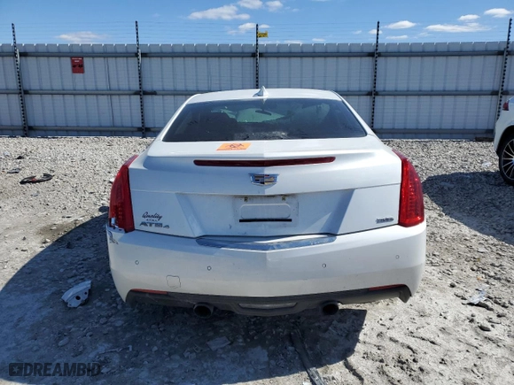 2015 Cadillac ATS Coupe Performance AWD with VIN 1G6AJ1R36F0115184, listed as a Copart auction lot 47236034 with 50,542 mi miles and Salvage Title. Bid and sale history available at carsss.com. Image 6.
