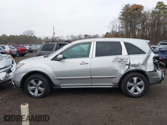 2013 Acura MDX Tech Pkg with VIN 2HNYD2H38DH500999, listed as a IAAI auction lot 40937213 with 138,336 mi miles. Bid and sale history available at carsss.com. Image 14.