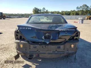 1999 Mercedes-Benz SLK-Class with VIN WDBKK47F4XF129689, listed as a Copart auction lot 75311624 with 54,923 mi miles and Salvage Title. Bid and sale history available at carsss.com. Image 6.