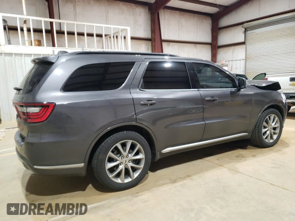 2019 Dodge Durango SXT Plus with VIN 1C4RDHAG8KC604712, listed as a Copart auction lot 46579725 with 123,243 mi miles and Salvage Title. Bid and sale history available at DreamBid. Image 3.