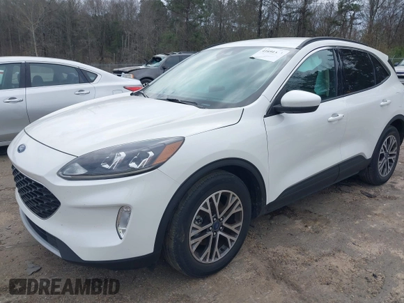 2020 Ford Escape SEL with VIN 1FMCU0H63LUB08437, listed as a IAAI auction lot 41691341 with 68,974 mi miles and . Bid and sale history available at carsss.com. Image 2.