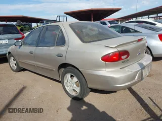 2002 Chevrolet Cavalier LS with VIN 1G1JF524827266028, listed as a IAAI auction lot 42655907 with Not provided miles and . Bid and sale history available at DreamBid. Image 3.