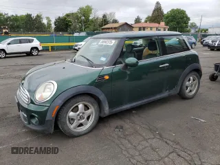 2011 MINI Hardtop with VIN WMWSU3C52BT093673, listed as a Copart auction lot 59992375 with 114,919 mi miles and Salvage title. Bid and sale history available at DreamBid. Image 1.