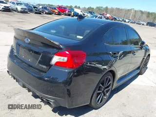 2020 Subaru WRX Premium with VIN JF1VA1B66L9831616, listed as a IAAI auction lot 41654561 with 36,752 mi miles. Bid and sale history available at carsss.com. Image 4.