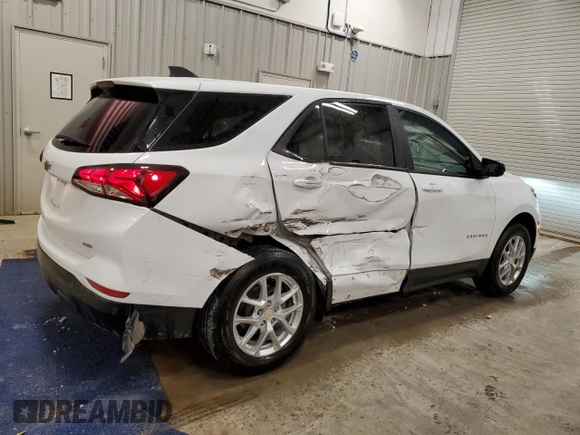2022 Chevrolet Equinox LS z VIN 3GNAXSEV3NS116543, wystawiony jako Copart lot #51323205 z przebiegiem 59 389 mil mil oraz Szkoda całkowita • Salvage title. Historia ofert i sprzedaży dostępna na DreamBid. Obrazek 3.