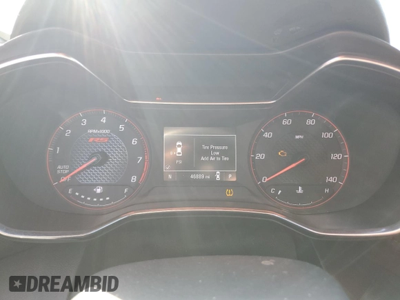 2021 Chevrolet TrailBlazer RS with VIN KL79MTSLXMB118343, listed as a Copart auction lot 70163624 with 49,889 mi miles and Salvage Title. Bid and sale history available at DreamBid. Image 9.