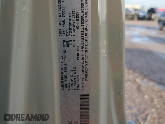 2022 Jeep Gladiator Rubicon z VIN 1C6JJTBG3NL174980, wystawiony jako Copart lot #85774884 z przebiegiem Nie podano mil oraz Nie do naprawy • Non repairable. Historia ofert i sprzedaży dostępna na DreamBid. Obrazek 12.