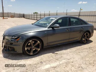 2015 Audi A6 3.0L TDI Prestige with VIN WAUHMAFC3FN003689, listed as a Copart auction lot 67126604 with 126,183 mi miles and Salvage Title. Bid and sale history available at carsss.com. Image 1.