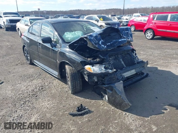 2015 Subaru WRX Premium with VIN JF1VA1D61F9823988, listed as a IAAI auction lot 41642433 with 27,517 mi miles. Bid and sale history available at carsss.com. Image 1.