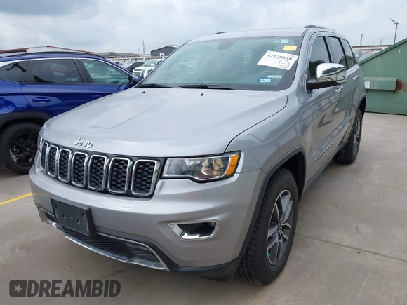 2020 Jeep Grand Cherokee Limited X z VIN 1C4RJEBG4LC372293, wystawiony jako IAAI lot #42120638 z przebiegiem 76 576 mil mil oraz . Historia ofert i sprzedaży dostępna na DreamBid. Obrazek 2.