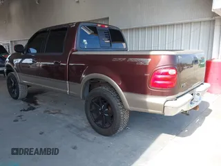 2001 Ford F-150 XLT with VIN 1FTRW08L91KA85396, listed as a IAAI auction lot 42525105 with 123,360 mi miles and . Bid and sale history available at DreamBid. Image 3.