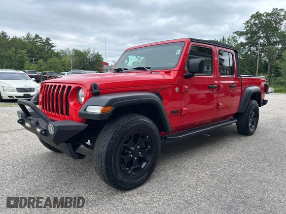 2020 Jeep Gladiator Sport S z VIN 1C6HJTAG7LL126346, wystawiony jako IAAI lot #42711702 z przebiegiem 147 263 mil mil oraz . Historia ofert i sprzedaży dostępna na DreamBid. Obrazek 2.