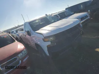2021 Chevrolet Silverado 1500 Work Truck with VIN 3GCNWAEK6MG329873, listed as a Copart auction lot 86010404 with 84,011 mi miles and Salvage Title. Bid and sale history available at carsss.com. Image 4.