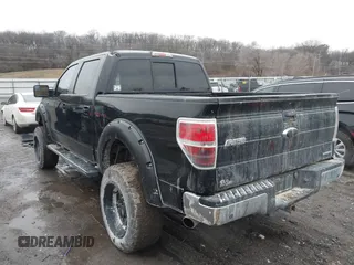 2011 Ford F-150 XL with VIN 1FTFW1EF7BKD78948, listed as a IAAI auction lot 41205201 with 164,278 mi miles. Bid and sale history available at carsss.com. Image 3.