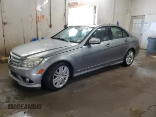 2009 Mercedes-Benz C 300 Sport z VIN WDDGF54X39F225434, wystawiony jako Copart lot #53141085 z przebiegiem 194 350 mil mil oraz Szkoda całkowita • Salvage title. Historia ofert i sprzedaży dostępna na DreamBid. Obrazek 1.