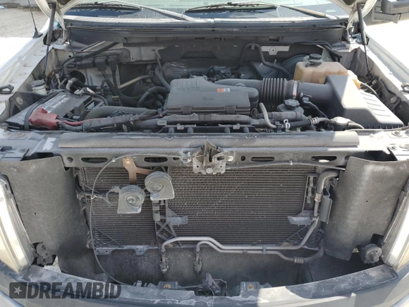 2010 Ford F-150 XL with VIN 1FTMF1CW9AKA46583, listed as a Copart auction lot 82079614 with 118,374 mi miles and Clean title. Bid and sale history available at DreamBid. Image 11.
