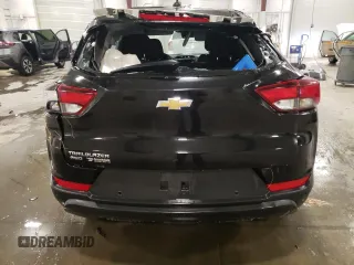 2021 Chevrolet TrailBlazer LS with VIN KL79MNSL4MB006018, listed as a Copart auction lot 44339125 with 48,874 mi miles and Salvage Title. Bid and sale history available at carsss.com. Image 6.