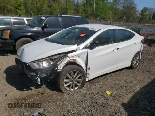2015 Hyundai Elantra SE with VIN 5NPDH4AE7FH555616, listed as a Copart auction lot 53626195 with 162,927 mi miles and Salvage Title. Bid and sale history available at DreamBid. Image 1.
