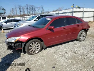 2012 Chrysler 200 Touring with VIN 1C3CCBBB3CN166801, listed as a Copart auction lot 46130995 with 86,045 mi miles and Salvage Title. Bid and sale history available at DreamBid. Image 1.
